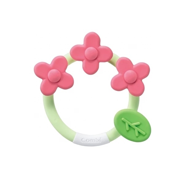 Прорізувач Combi 115178 у формі квіточки, рожевий (22763) - Pampik