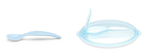 Дорожній набір для годування Nuvita Cool, блакитний (NV1421COOLBLUE) - Pampik - 3