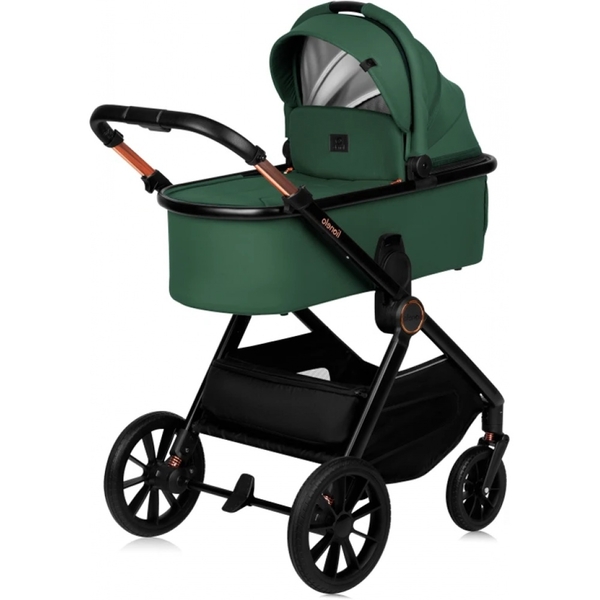 Универсальна коляска 3 в 1 Lionelo Layla Green Forest (LO-LAYLA 3IN1 GREEN FOREST) - Pampik - 2