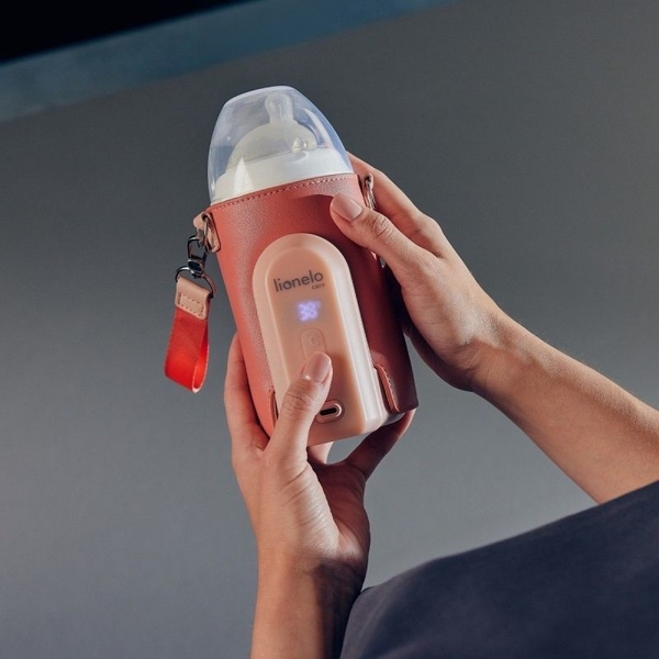 Мобильный подогреватель для бутылочек Lionelo Thermup Go Evo Coral Pink (LOC-THERMUP GO EVO CORAL PINK) - Pampik - 13