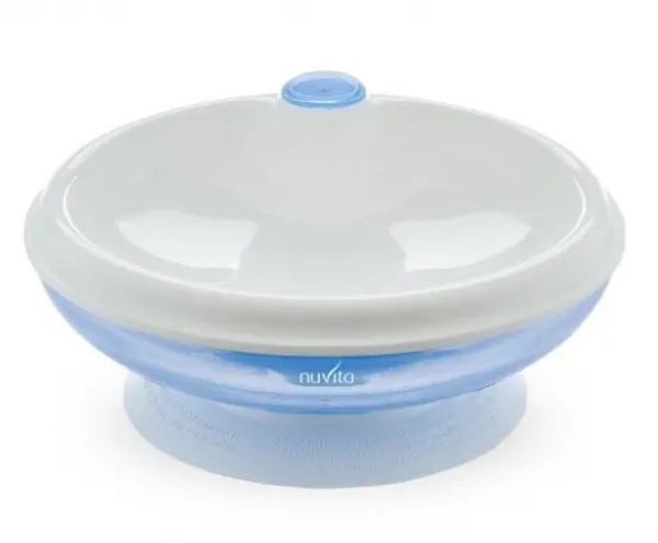 Тарілка Nuvita, блакитний (NV1427Blue) - Pampik