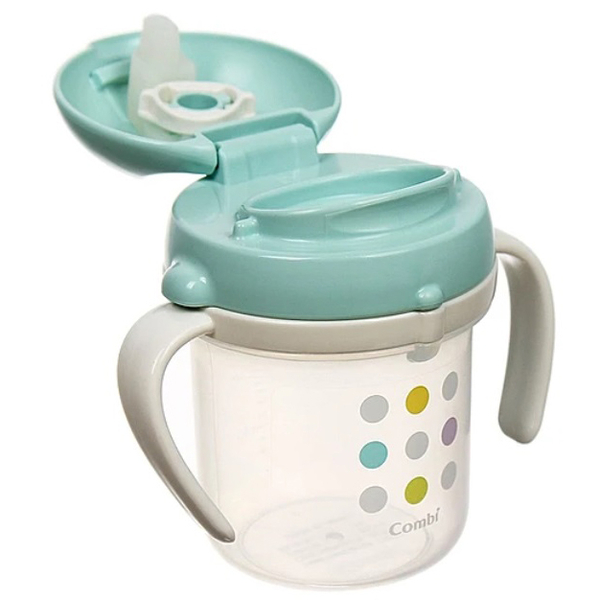 Поїльник Combi 8+ міс., 200 мл, зелений (113644) - Pampik - 3