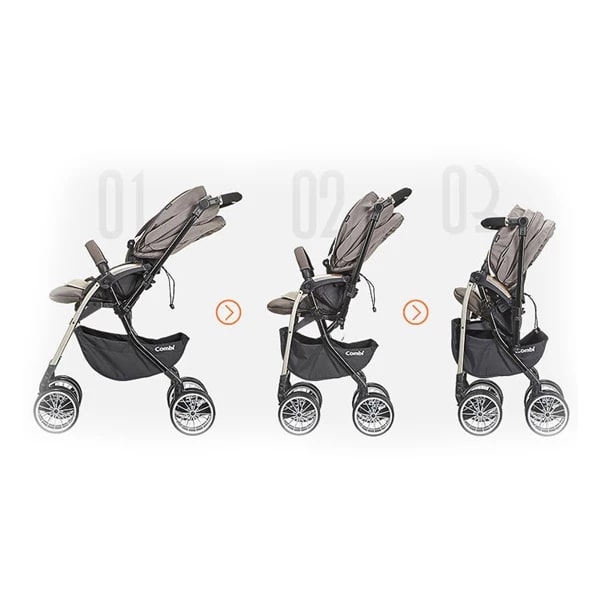 Прогулочная коляска Combi Umbretta, коричневый (111638) - Pampik - 6