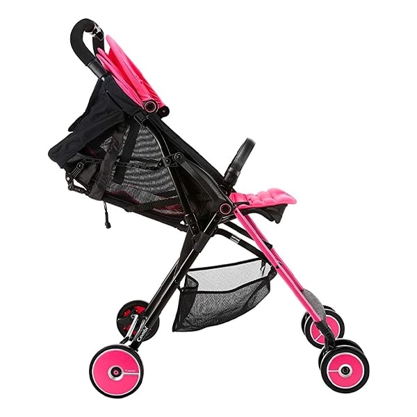 Прогулочная ультралегкая коляска Combi F2 Plus, розовый (116250) - Pampik - 4