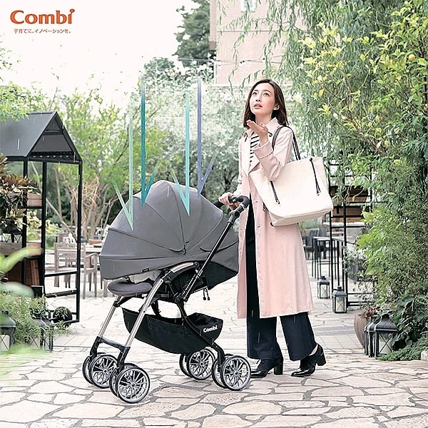 Прогулочная коляска Combi Umbretta, коричневый (111638) - Pampik - 11