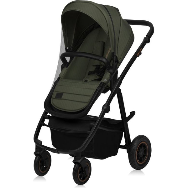 Универсальная коляска 3 в 1 Lionelo Amber Plus Green Forest (LO-AMBER PLUS 3IN1 GREEN FOREST) - Pampik - 10