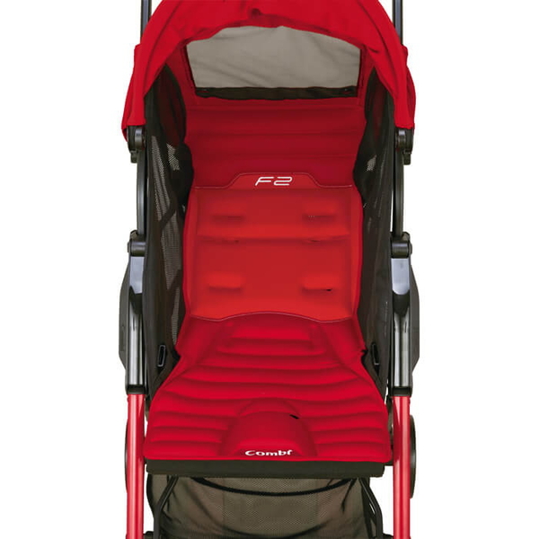 Прогулочная ультралегкая коляска Combi F2 Plus, красный (116247) - Pampik - 8