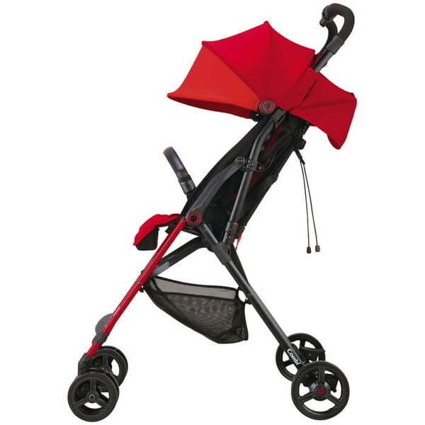 Прогулочная ультралегкая коляска Combi F2 Plus, красный (116247) - Pampik - 3