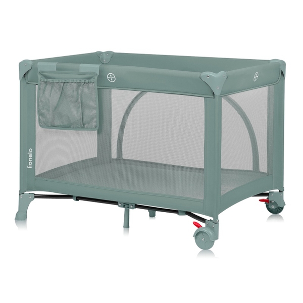 Манеж-кроватка Lionelo Laura Green Sage (LO-LAURA GREEN SAGE) - Pampik - 3