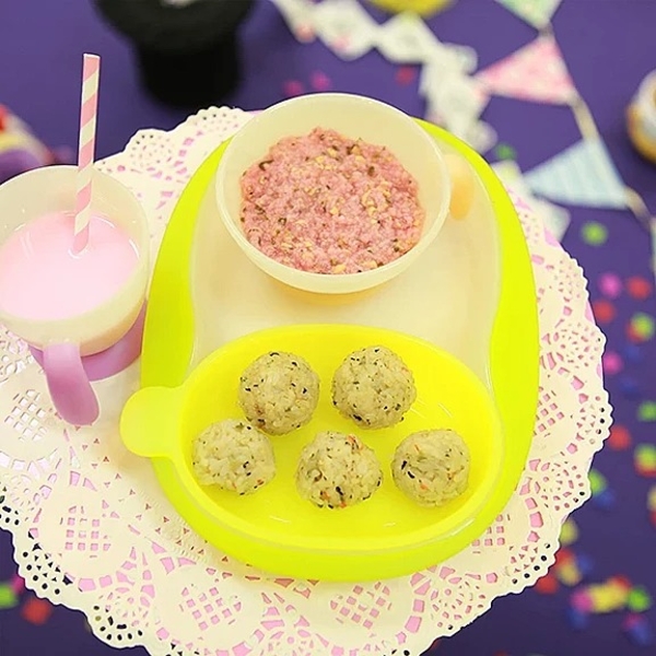 Уценка. Тарелка плоская пластмассовая Combi, 2 шт, салатовый (81234) - Pampik - 6