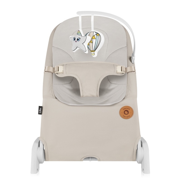 Крісло-гойдалка Lionelo Lilac Beige Sand (LO-LILAC BEIGE SAND) - Pampik - 2