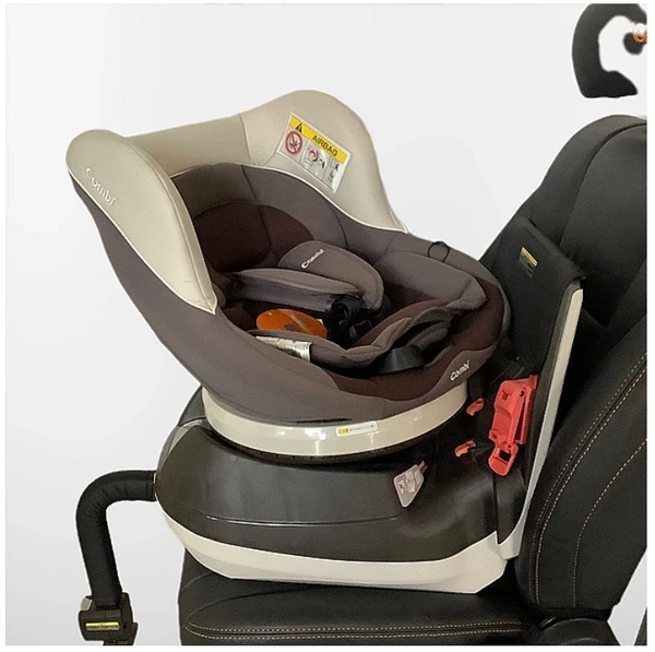 Автокрісло Combi Neseruturn + захисна підставка в подарунок, чорний (13954) - Pampik - 3