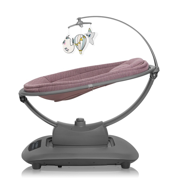 Кресло-качалка Lionelo Blossom Pink Mauve (LO-BLOSSOM PINK MAUVE) - Pampik - 5