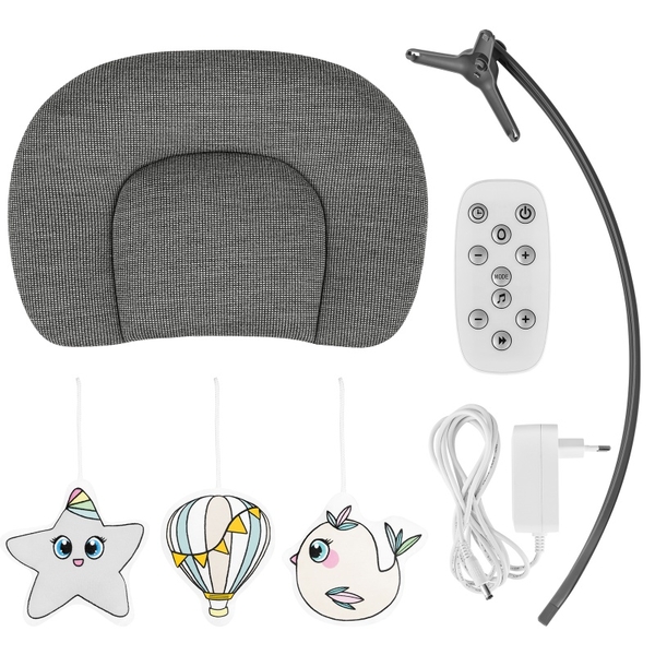 Кресло-качалка Lionelo Blossom Grey Concrete (LO-BLOSSOM GREY CONCRETE) - Pampik - 13