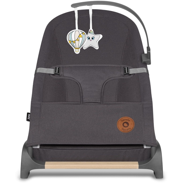 Кресло-качалка Lionelo June Air Grey Graphite (LO-JUNE AIR GREY GRAPHITE) - Pampik - 2