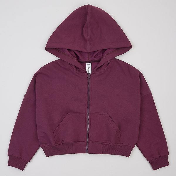 Спортивний костюм Garnamama, бомбер з капішоном,Брюки-палаццо Season 2025 164 Бордовий (1055972.1421214) - Pampik - 18