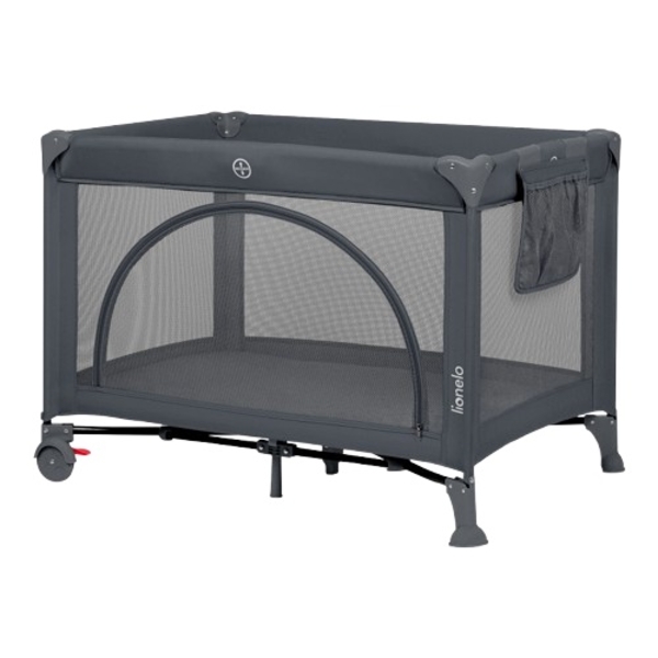 Манеж-ліжечко Lionelo Laura Grey Concrete (LO-LAURA GREY CONCRETE) - Pampik