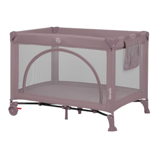 Манеж-ліжечко Lionelo Laura Pink Nude (LO-LAURA PINK NUDE) - Pampik