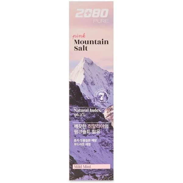 Зубная паста Aekyung 2080 Pink Mountain Salt Гималайская соль, 120 г - Pampik - 7