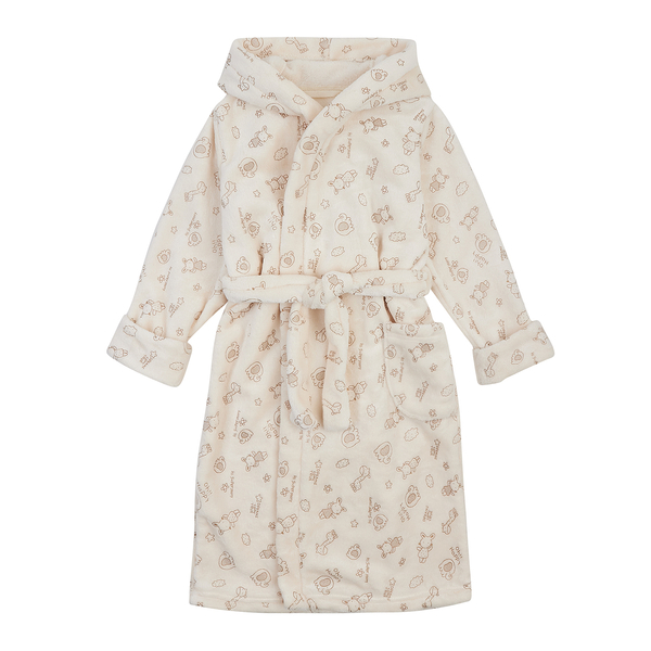 Халат Garnamama Robe 134 Молоко (1036501.11203239) - Pampik