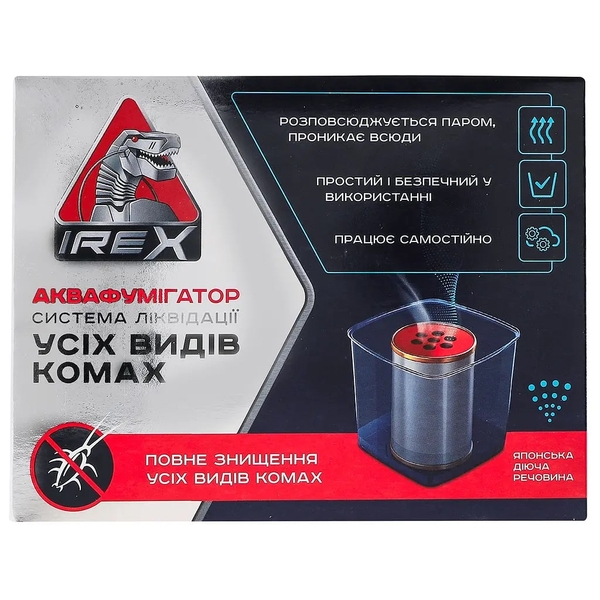 Средство инсектицидное Irex Аквафумигатор от всех видов насекомых, 275 мл - Pampik - 2