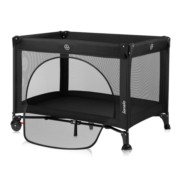 Манеж-ліжечко Lionelo Laura Black Carbon (LO-LAURA BLACK CARBON) - Pampik - 4