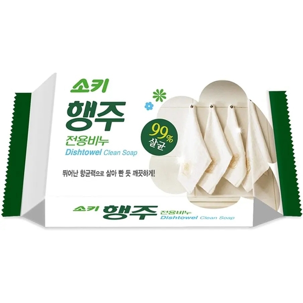 Мыло для стирки кухонного текстиля и уборки поверхностей Mukunghwa Dishtowel Laundry Soap, 150 г - Pampik