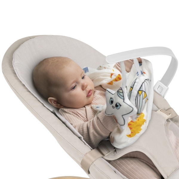 Крісло-гойдалка Lionelo Lilac Beige Sand (LO-LILAC BEIGE SAND) - Pampik - 9