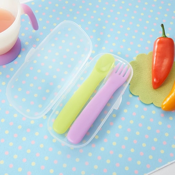 Набор детских столовых приборов Combi в чехле, 2 шт. (81237) - Pampik - 8