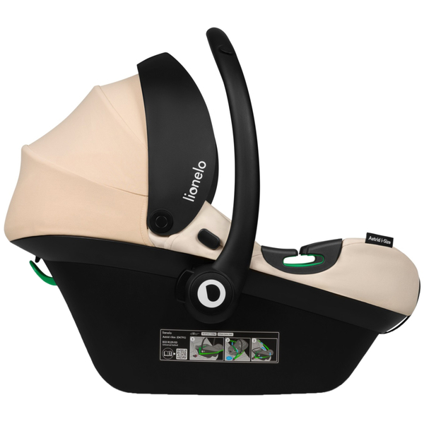 Автокресло Lionelo Astrid I-Size Set Beige Sand с базой (LO-ASTRID I-SIZE SET BEIGE SAND) - Pampik - 7