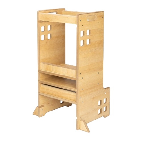 Дитяча вежа-помічник Lionelo Cass Natural (LO-CASS NATURAL) - Pampik