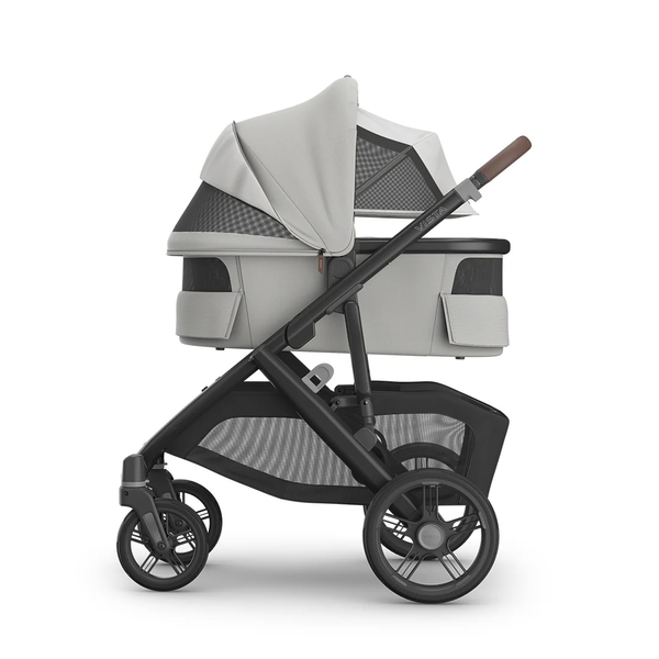 Універсальна коляска 2в1 Uppababy Vista V3 Savannah Pearl Gray Jacquard/Carbon Frame/Chestnut Leather (0303-VIS-EU- SAV ) - Pampik - 3