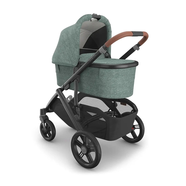 Универсальная коляска 2в1 Uppababy Vista V3 Gwen Green Melange/Carbon Frame/Saddle Leather (0303-VIS-EU- GWN) - Pampik - 2