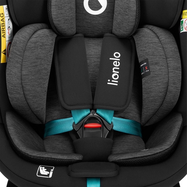 Автокресло Lionelo Navy I-Size Black Turquoise (LO-NAVY I-SIZE BLACK TURQUOISE) - Pampik - 7