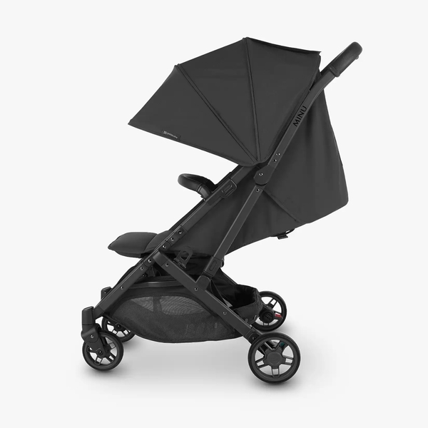 Прогулянкова коляска Uppababy MINU V2 Jake Charcoal/Carbon frame/Black leather (0802-MIN-EU-JKE) - Pampik - 3