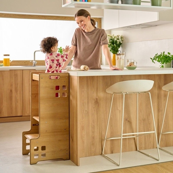 Дитяча вежа-помічник Lionelo Cass Natural (LO-CASS NATURAL) - Pampik - 5