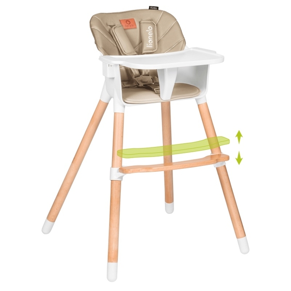 Стульчик для кормления Lionelo Koen Beige Sand (LO-KOEN BEIGE SAND) - Pampik - 4