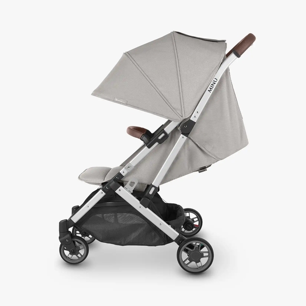Прогулочная коляска Uppababy MINU V2 Stella Grey melange/Silver frame/Chestnut leather (0802-MIN-EU-STL) - Pampik - 3