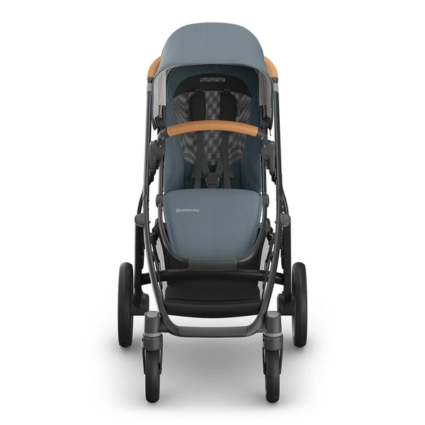 Універсальна коляска 2в1 Uppababy Vista V3 Dillan Stone Blue/Carbon Frame/Sand Leather (0303-VIS-EU-DIL) - Pampik - 5