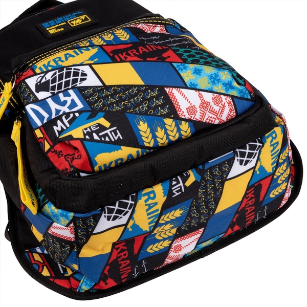 Рюкзак Yes T-133 Welcome to Ukraine, чорний (559438) - Pampik - 14