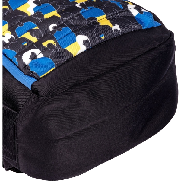 Рюкзак Yes TS-95 Welcome To Ukraine, чорний з синім (559463) - Pampik - 13
