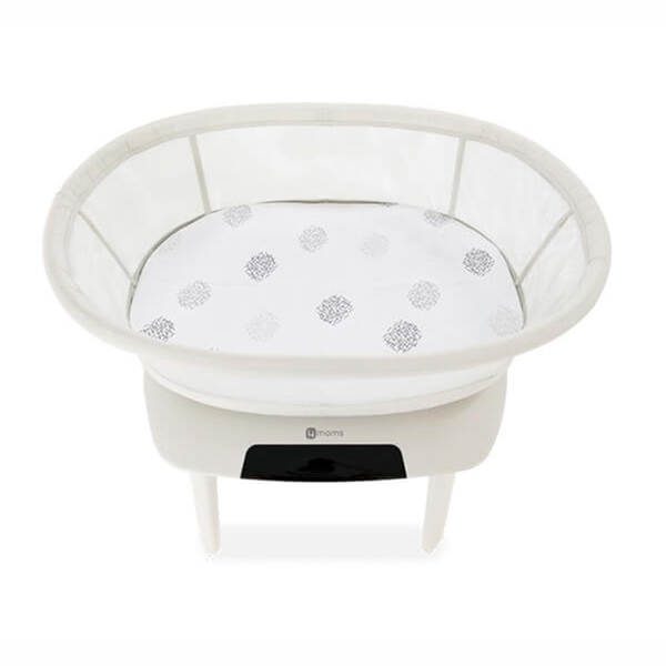 Простирадло для колиски 4moms mamaRoo sleep bassinet, білий - Pampik - 2