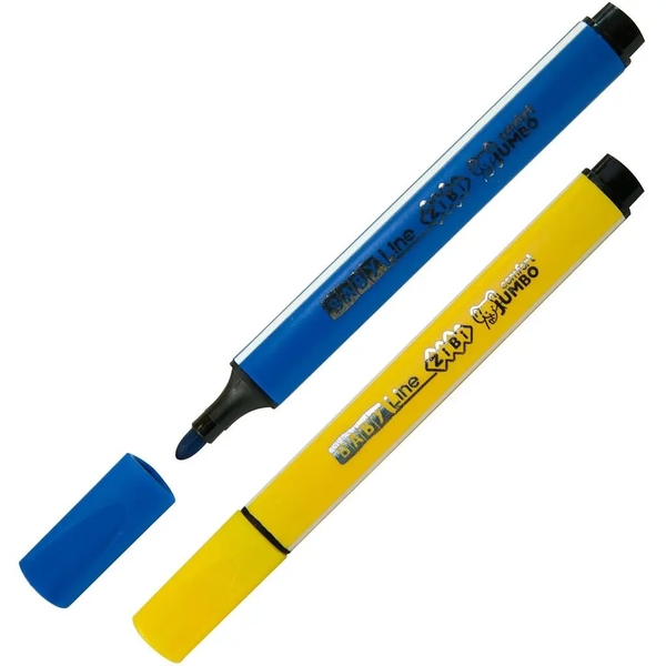 Фломастери ZiBi Jumbo Baby Line, 6 шт. (ZB.2806) - Pampik - 2