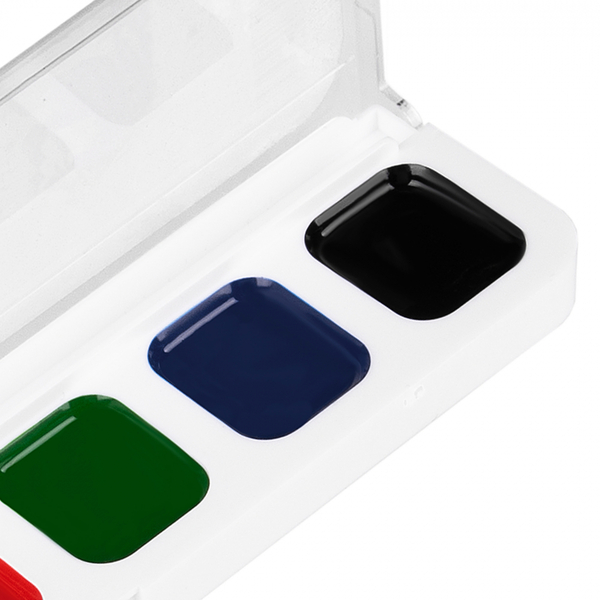 Фарби акварельні 1 Вересня, медові, 6 кольорів (110269) - Pampik - 6