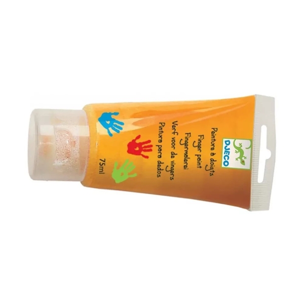 Набір пальчикових фарб Djeco, 6 кольорів (DJ08860) - Pampik - 4