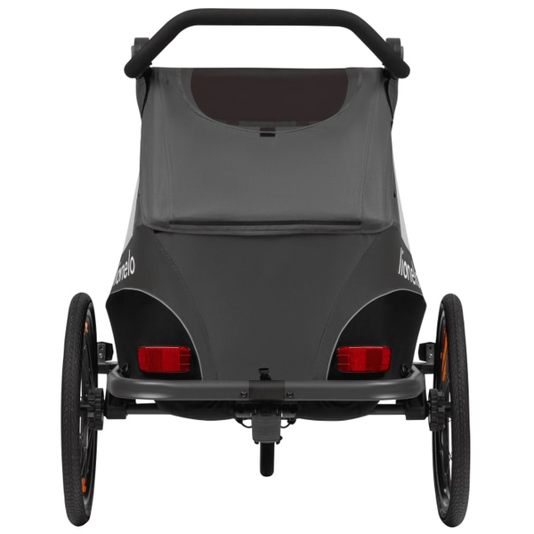 Велосипедний причіп з функцією коляски Lionelo Cama Grey Graphite - Pampik - 7