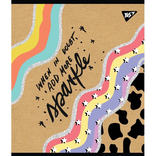 Набор тетрадей Yes Abstract А5 в клетку, 18 листов, 10 шт. (765082) - Pampik