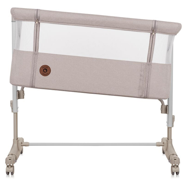 Ліжечко приставне Lionelo Aurora Beige cappuccino - Pampik - 5