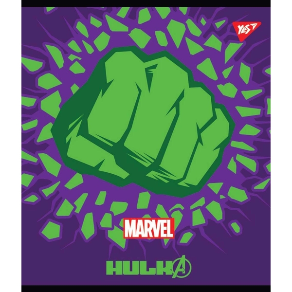 Набор тетрадей Yes Marvel Hero Shields А5 в линейку, 12 листов, 10 шт. (765175) - Pampik - 4