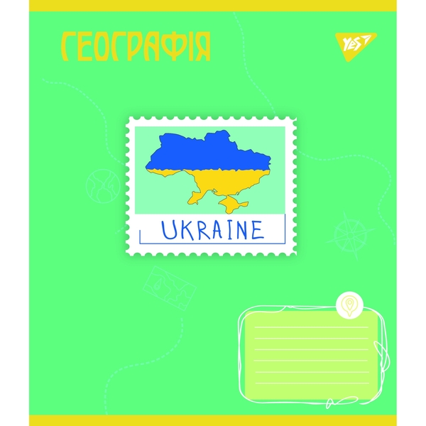 Набор тетрадей предметных Yes Ukraine forever А5, 48 листов, 8 шт. (766790) - Pampik - 7